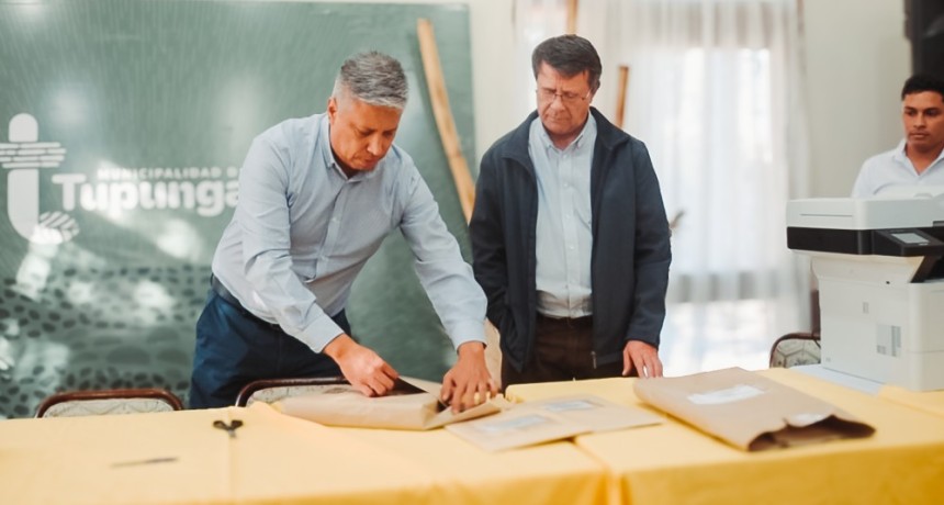 Apertura de sobres para la obra &ldquo;Acueducto Centro&rdquo; en Tupungato